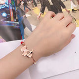 Dog Bone Dog Year Red Rope Bracelet