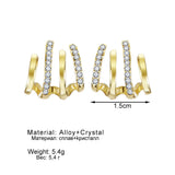 CZ Ear Earrings for Women Ear Hook Clip Jewelry Gift