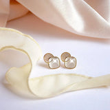 Zircon Light All-match Earrings for Girls