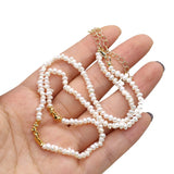 Irregular Gemstone Bowknot Pendant Choker Necklace for Women
