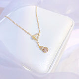 Gourd Necklaces Minimalist Hollow Out Glamour Sweet Accessories Jewelry