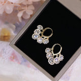 Zircon Tassels Earrings Charm 14K Plating for Lady Temperament