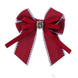 Crystal Rhinestone Bowknot Brooch for Girls