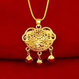 14K Little Fish Pendant Lucky Jewelry for Children