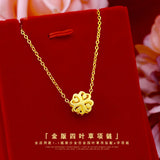14K Charms Short Pendant Necklace Women's Wedding Choker Jewelry