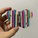 Vintage Geometric Butterfly Hair Clip for Women