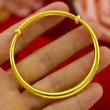 Slidable Printed Women's Bangles, Yellow Wedding Engagement Jewelry