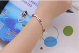 Women's Silver 925 WildCharm Crystal Bracelet Gift