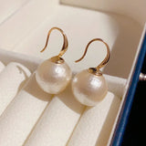 Champagne Pearl Earrings Women Versatile Jewelry