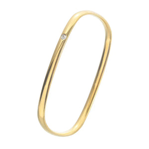 Titanium Steel Square Bracelet for Women