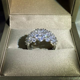 CZ Wedding Ring for Women Plated Engagement Rings KCR004