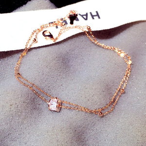 Shiny Zirconia Bracelet for Women