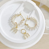 Micro Inlaid CZ Drop Earrings Wedding Jewelry for Bridal
