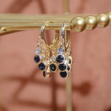 Zircon Earrings Sweet Jewelry for Women