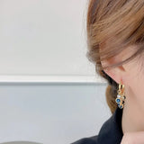 Zircon Earrings Sweet Jewelry for Women