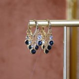 Zircon Earrings Sweet Jewelry for Women