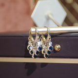 Zircon Earrings Sweet Jewelry for Women