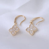 Classic Plating Earrings for Women Girl Party