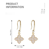 Classic Plating Earrings for Women Girl Party