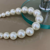 Gradient Pearl Chokers Necklace for Women Ladies Party Jewelry