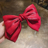 Fabric Yarn Large Bow Hairpins Hair Accessories