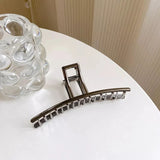 Geometric Shark Hair Claw Clip for Women