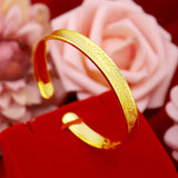 14k Yellow Bracelet Jewelry for Women Wedding Engagment Bangles