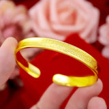 14k Yellow Bracelet Jewelry for Women Wedding Engagment Bangles