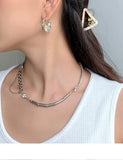 Crystal Pearl Short Choker Necklaces Rhinestone Neck Chains Women Jewelry