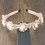Crystal Flower Hairband Rhinestone Headbands For Women Party