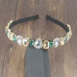 Crystal Flower Hairband Rhinestone Headbands For Women Party
