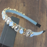 Crystal Flower Hairband Rhinestone Headbands For Women Party