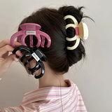 Acrylic Hair Clips Women Ponytail Holder Hairpins Hairgrips Barrette