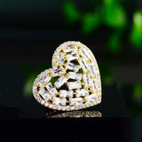 Zircon Small Brooch Collar Pin Clothing Accessory