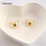 Magnetic Clasp 14k Plated Bracelet Necklace Jewelry DIY Accessories