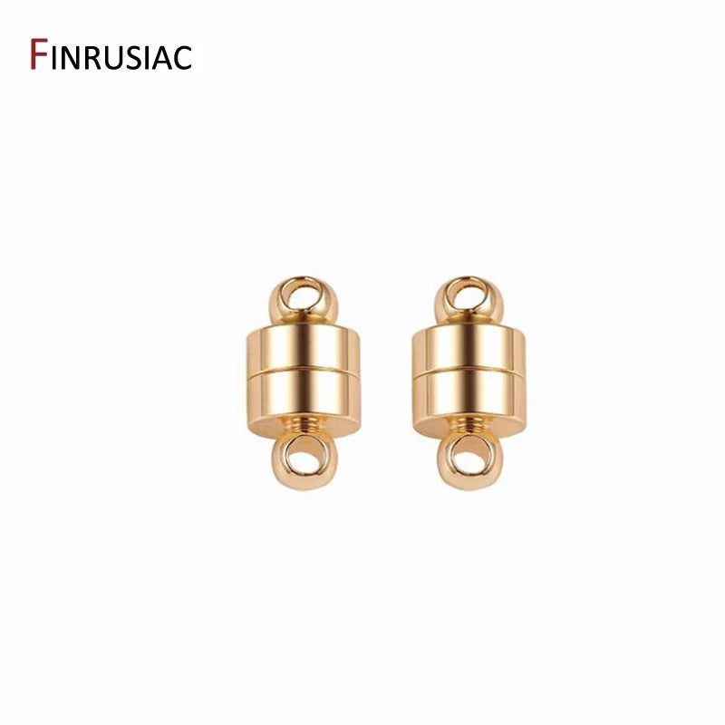 Magnetic Clasp 14k Plated Bracelet Necklace Jewelry DIY Accessories