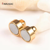 Magnetic Clasp 14k Plated Bracelet Necklace Jewelry DIY Accessories