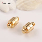 Magnetic Clasp 14k Plated Bracelet Necklace Jewelry DIY Accessories