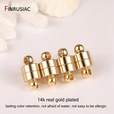Magnetic Clasp 14k Plated Bracelet Necklace Jewelry DIY Accessories