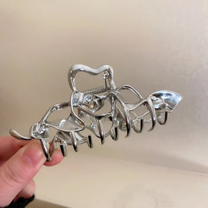 Vintage Geometric Hair Claw Clips - Hair Accessories