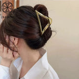 Metal Triangle Hair Claw Clip Hair Catches Hair Clips Hair Accessories