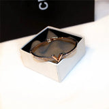 Micro Inlaid Letter V Bracelet Wedding Women Jewelry