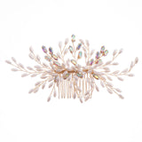 Pearl Hair Combs Hair Accessories for Bride Wedding Women Birthday