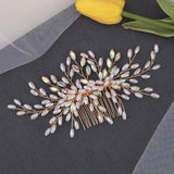 Pearl Hair Combs Hair Accessories for Bride Wedding Women Birthday