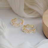 Romantic Pearl Earrings For Women Wedding Jewelry