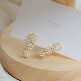 Romantic Pearl Earrings For Women Wedding Jewelry