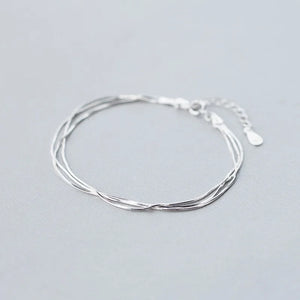 Stylish 925 Silver Women's Bracelet