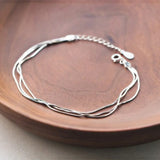 Stylish 925 Silver Women's Bracelet