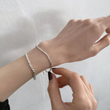 Elegant 925 Silver Women's Bracelet