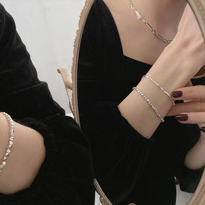 Elegant 925 Silver Women's Bracelet